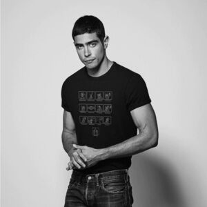 Hiro Clark Wash Up Short Sleeve Graphic Tee In Black